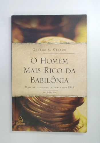 Capa do livro O Homem Mais Rico da Babilônia