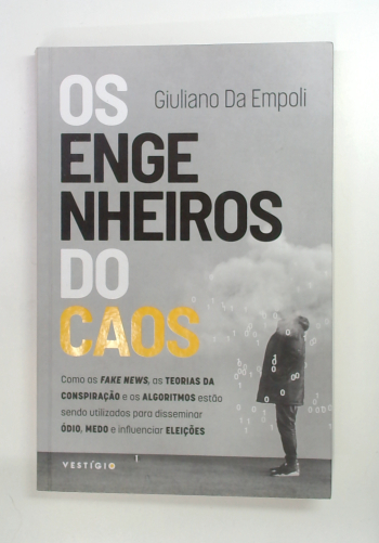 Capa do livro Os Engenheiros do Caos