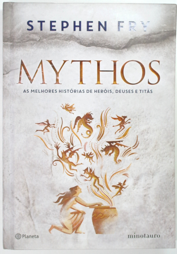 Capa do livro Mythos: as Melhores Histórias de Heróis, Deuses e Titãs