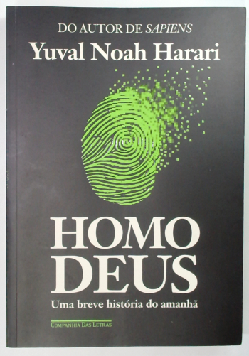 Capa do livro Homo Deus