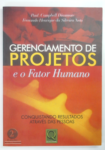 Capa do livro Gerenciamento de Projetos e o Fator Humano
