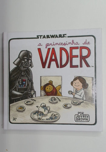 Capa do livro A Princesinha de Vader