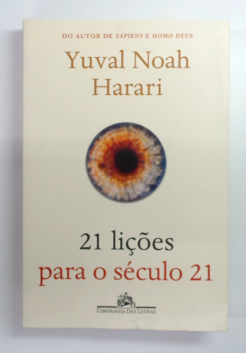 Capa do livro 21 Lições para o Século 21
