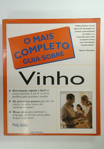 Capa do livro O Mais Completo Guia Sobre Vinho