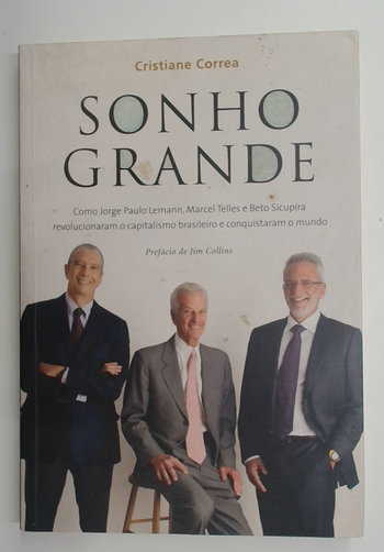 Capa do livro Sonho Grande