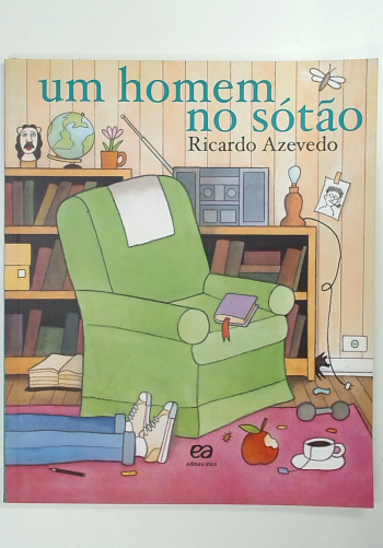 Capa do livro Um Homem no Sótão