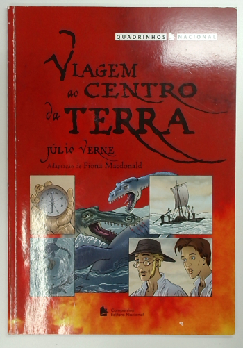 Capa do livro Viagem ao Centro da Terra