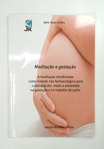 Capa do livro Meditação e Gestação
