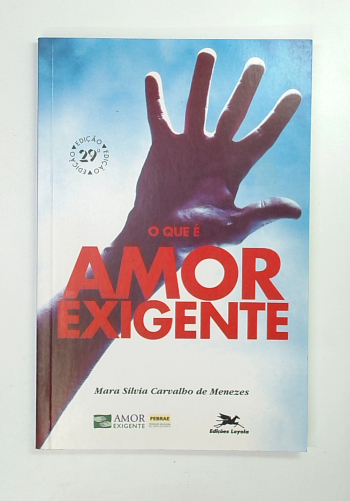 Capa do livro O que é Amor-exigente?