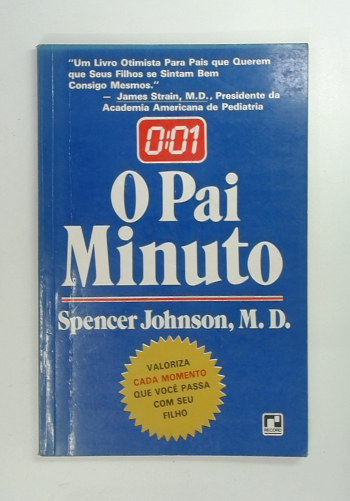 Capa do livro O Pai Minuto