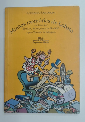 Capa do livro Minhas Memórias de Lobato