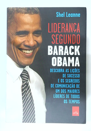 Capa do livro Liderança Segundo Barack Obama