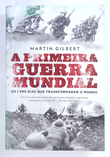 Capa do livro A Primeira Guerra Mundial
