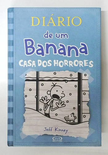 Capa do livro Diário de Um Banana - Casa dos Horrores