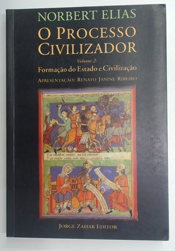 Capa do livro O Processo Civilizador - Volume 2 - Formação do Estado e Civilização