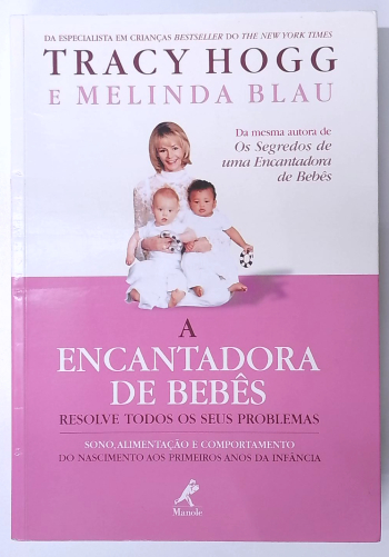 Capa do livro A Encantadora de Bebês Resolve Todos os Seus Problemas