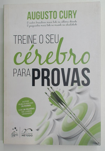 Capa do livro Treine o Seu Cérebro para Provas