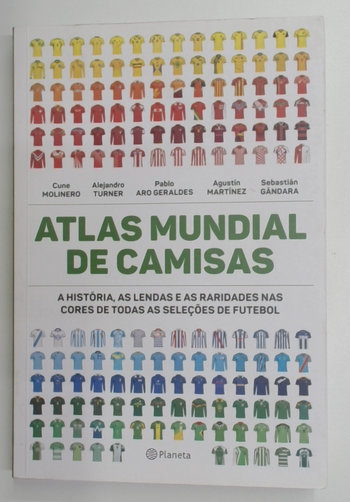 Capa do livro Atlas Mundial de Camisas