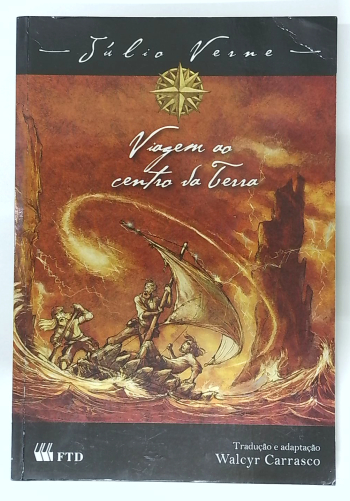 Capa do livro Viagem ao Centro da Terra
