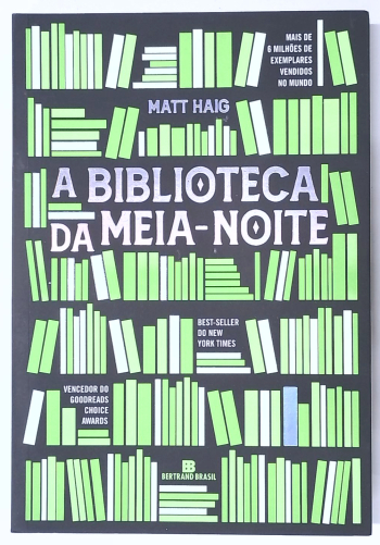 Capa do livro A Biblioteca da Meia-noite
