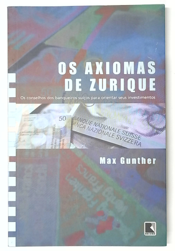 Capa do livro Os Axiomas de Zurique
