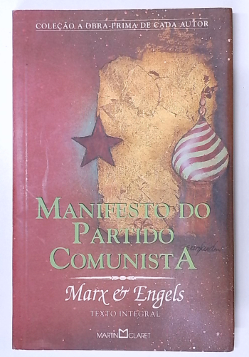 Capa do livro Manifesto do Partido Comunista