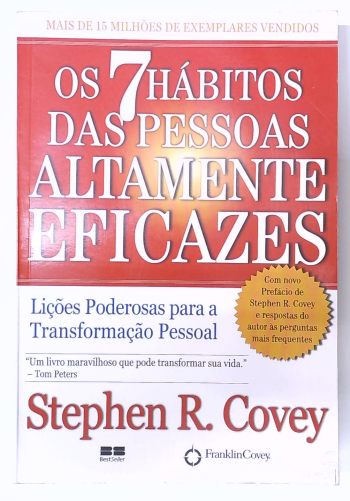 Capa do livro Os 7 Hábitos das Pessoas Altamente Eficazes