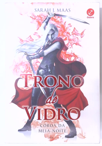 Capa do livro Trono de Vidro - Coroa da Meia-noite