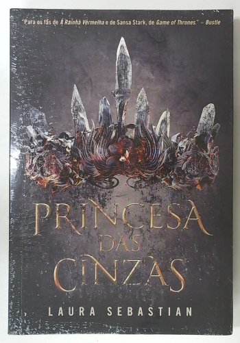 Capa do livro Princesa das Cinzas