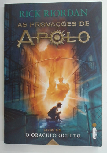 Capa do livro As Provações de Apolo - Livro Um: o Oraculo Oculto
