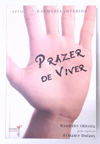 Capa do livro Prazer de Viver