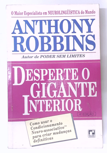 Capa do livro Desperte o Gigante Interior