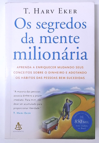 Capa do livro Os Segredos da Mente Milionaria