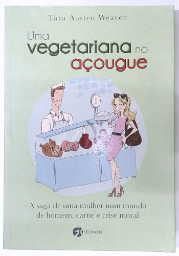 Capa do livro Uma Vegetariana no Açougue