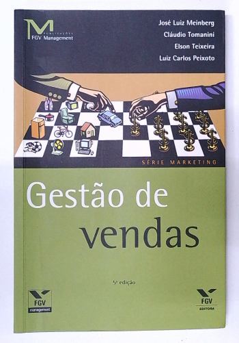 Capa do livro Gestão de Vendas