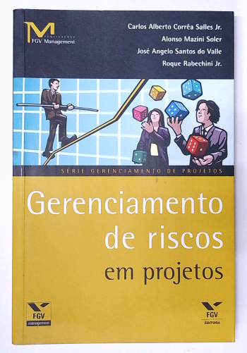 Capa do livro Gerenciamento de Riscos em Projetos