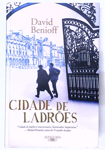 Capa do livro Cidade de Ladrões