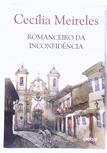 Capa do livro Romanceiro da Inconfidência