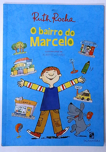 Capa do livro O Bairro do Marcelo