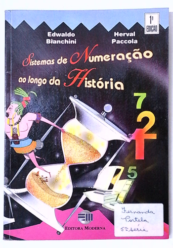Capa do livro Sistemas de Numeração ao Longo da História