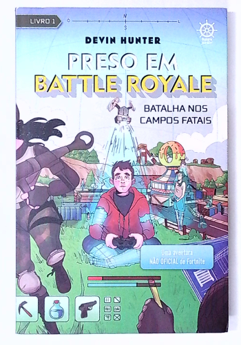 Capa do livro Preso em Battle Royale - Batalha nos Campos Fatais