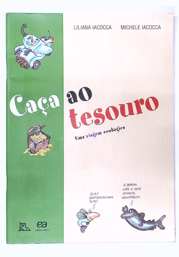 Capa do livro Caça ao Tesouro: uma Viagem Ecológica
