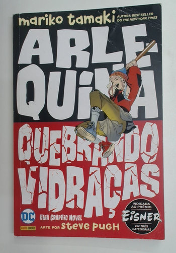 Capa do livro Arlequina - Quebrando Vidraças