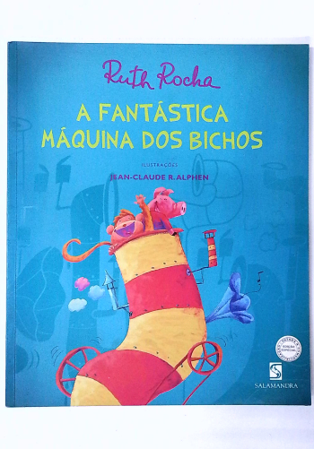 Capa do livro A Fantástica Máquina dos Bichos
