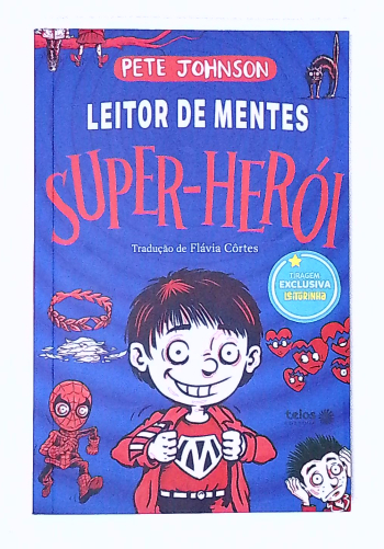 Capa do livro Leitor de Mentes - Super-herói