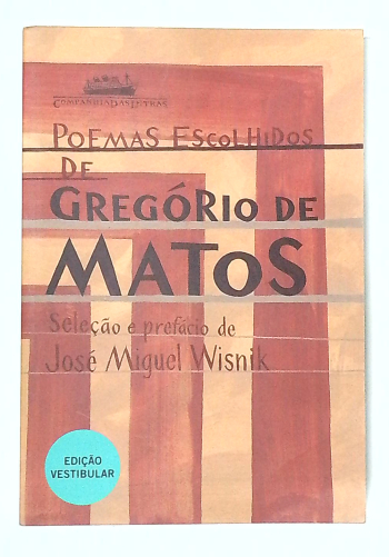 Capa do livro Poemas Escolhidos de Gregório de Matos
