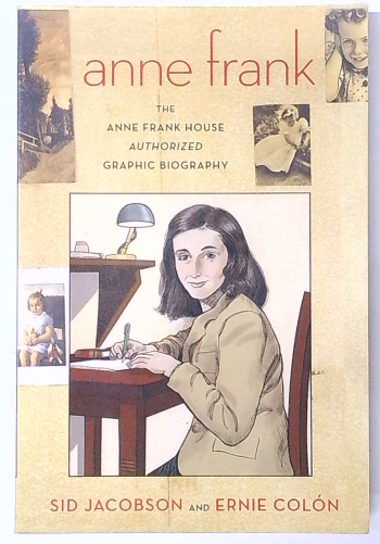 Capa do livro Anne Frank: The Anne Frank House Authorized Graphic Biography