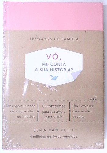 Capa do livro Vó, Me Conta a Sua História?