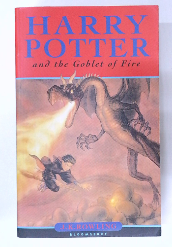 Capa do livro Harry Potter And the Goblet of Fire