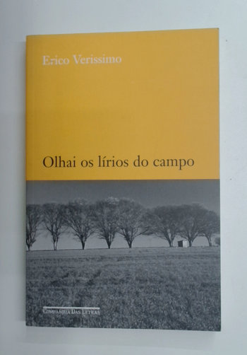 Capa do livro Olhai os Lírios do Campo